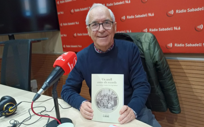Jaume Barberà als estudis de Ràdio Sabadell | Raquel García